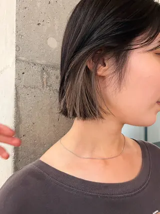 ショート カラー 暖色/パーマ 🌼クニトウメイのヘアスタイル