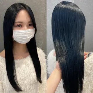 ロング カラー schon所属・み うのヘアスタイル