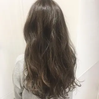 ロング カラー ショート/ボブ/ 白髪ぼかし/しんやのヘアスタイル