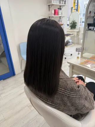 セミロング 新籾 尚哉のヘアスタイル