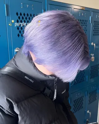 ショート カラー メンズ 無料カット/ハイ トーンカラー/きらのヘアスタイル