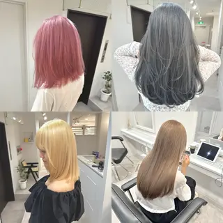 ロング カラー ヘアアレンジ SALOWIN京都河原町Suite店所属・外国人風レイヤー/ ハイトーンSHUのヘアスタイル