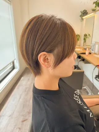 ショート Answer by charme所属・野澤 宏弥のヘアスタイル