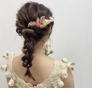 ヘアアレンジ 束感まつ毛 ／nicoのヘアスタイル