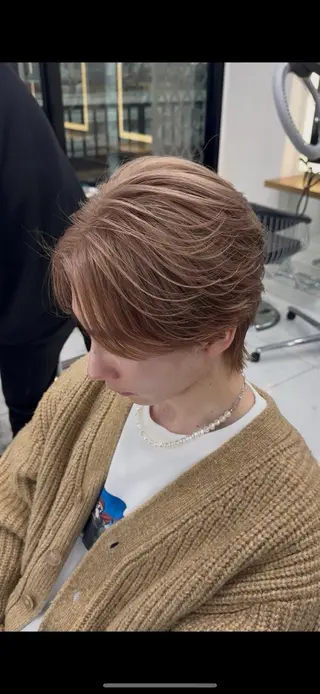 カラー メンズ miyu'somotesando所属・菅野 心悠/メンズヘアのヘアスタイル