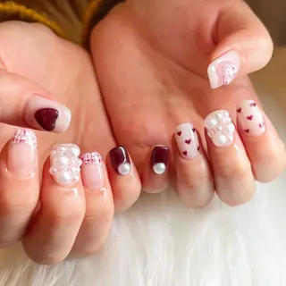 ネイル 藤本 楓のネイルデザイン