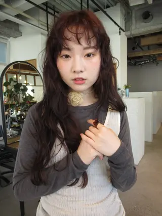 ロング 無料カットモデル募集 ／ueno aiのヘアスタイル