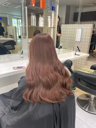 ロング カラー ヘアアレンジ 💗横浜美容室 💗HARUNAのヘアスタイル