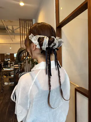 ヘアアレンジ MOK大阪梅田店 Asahiのヘアスタイル