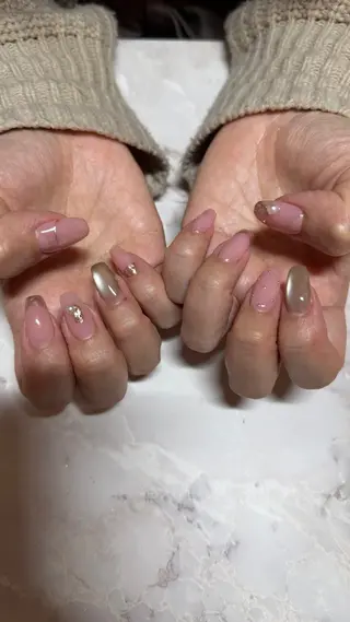 ネイル プティットシュシュ れいなのネイルデザイン