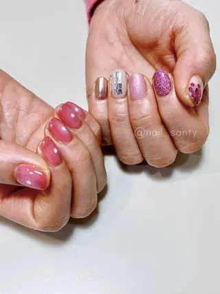 ネイル Nailsalon Santy.のネイルデザイン