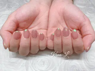 カラー ネイル 芦辺 香奈のネイルデザイン