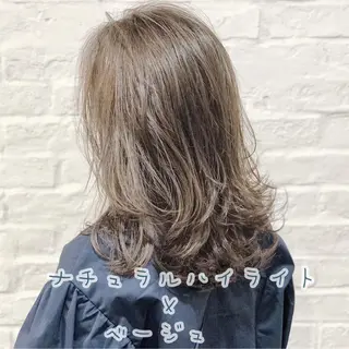 ミディアム カラー 似合わせ専門美容師 なかじまのヘアスタイル