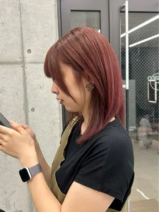 セミロング umu. :)chisakiのヘアスタイル