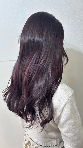 ロング カラー La luna所属・🐘おおうちみお🐘 /🍎暖色カラー🌸のヘアスタイル