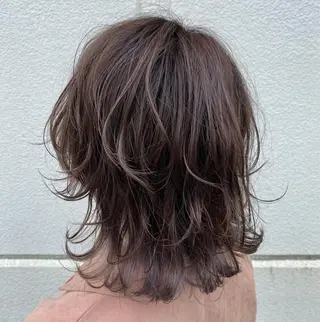ショート カラー パーマ Hair Craft.所属・岡崎 浩大のヘアスタイル