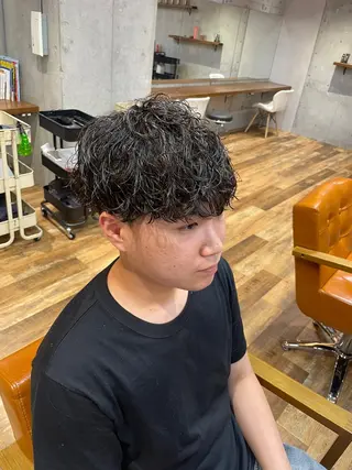 ショート パーマ メンズ 🔥メンズ特化パーマ 🦖増田弘明🦖のヘアスタイル