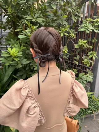 ショート 【ヘアセット/美眉】 吉川玲のヘアスタイル