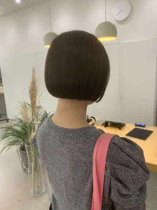 ショート riko*.+ﾟ 韓国風パーマのヘアスタイル