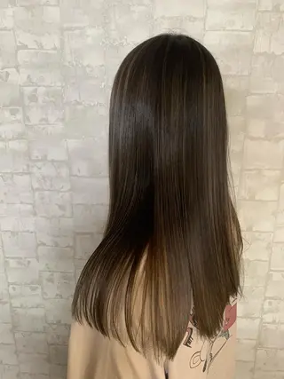 ロング カラー 船津武俊 フナツタケトシのヘアスタイル