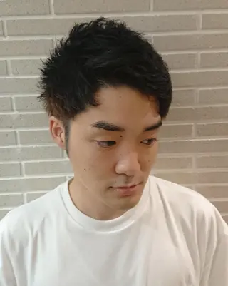 メンズ カラー パーマ ヘアアレンジ ブリーチ/ヘアケア/ 艶髪/イギチハルのヘアスタイル