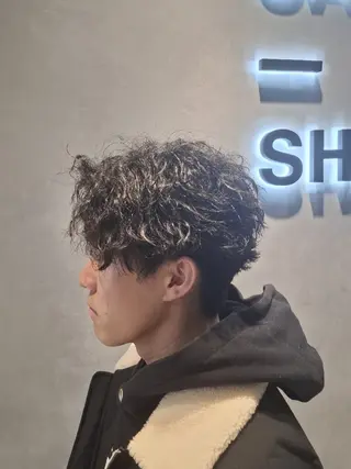 ショート パーマ SALOWIN渋谷&new店所属・束感&韓国ヘア🐰 koumeiのヘアスタイル