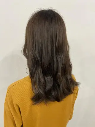 ロング カラー 🍎韓国カラー licoris寛菜のヘアスタイル