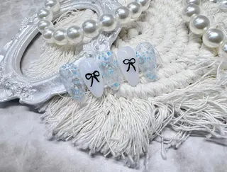 ネイル (∩_∩)ミモネイル /eyelashのネイルデザイン