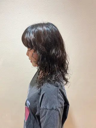 セミロング sem所属・似合わせ/ニュアンス 髪質改善🤍ariのヘアスタイル