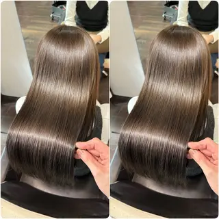 ロング youres hair 髪質改善トリートメント&ヘッドスパ　新宿EAST所属・🌹ULTOWA🌹 髪質改善/縮毛/店長のヘアスタイル