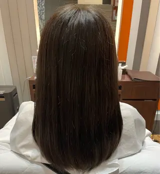 カラー パシフィックダズール　神戸ウエスト所属・柴田 穂乃香のヘアスタイル