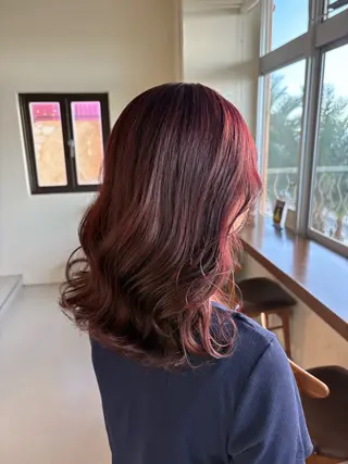 カラー PORT  HAIR Norikaのヘアスタイル