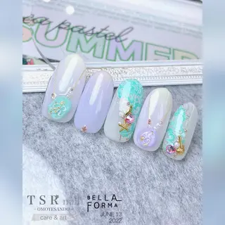 ネイル 爪咲 りり花のネイルデザイン