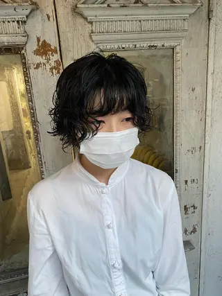 ショート パーマ お任せヘア☘️☘️ 及川渚のヘアスタイル