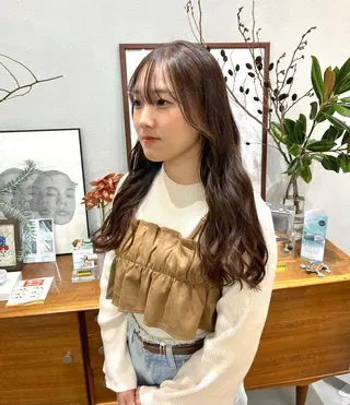 カラー chika/艶カラー /似合わせカラーのヘアスタイル