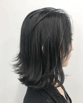 ミディアム カラー ヘアアレンジ 【公式】amble luxe池袋東口🩷のヘアスタイル