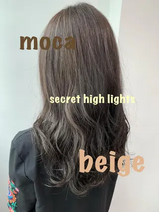 セミロング カラー 髪質改善縮毛矯正✨ ナリタユウヤのヘアスタイル