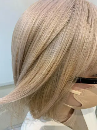 ショート カラー 透けるbrown カラー🎗♡yukaのヘアスタイル