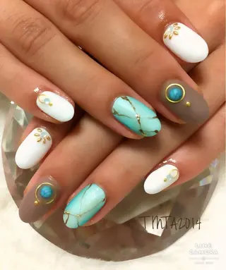 ネイル ネイルサロン ティンタ所属・馬場 典子のネイルデザイン