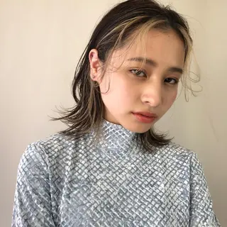 ロング 中澤 美緒のヘアスタイル