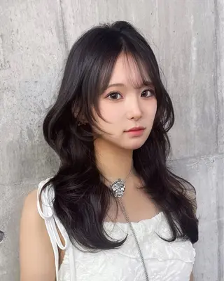 ロング カラー MIRAC所属・Ryoichi⛓️ 韓国ヘア/ハイトーンのヘアスタイル