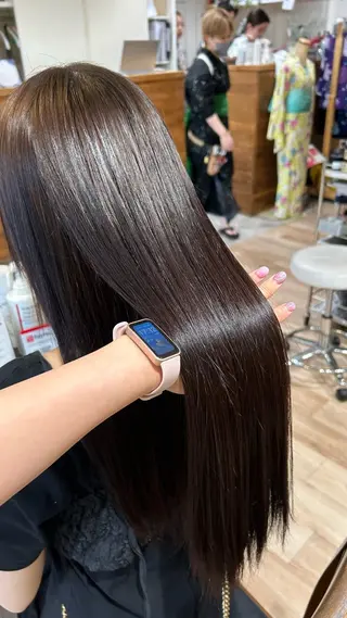 ロング men's/ﾏﾂｴｸ /ｶﾗｰ🎀ﾋｶﾙのマツエク・マツパデザイン