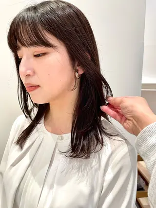 ロング カラー BELLA/天王寺/ 似合わせ/木浦心のヘアスタイル