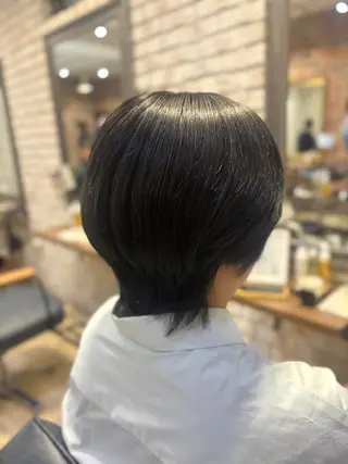 ショート カラー 髪質改善/縮毛矯正 💜COCORO💜のヘアスタイル