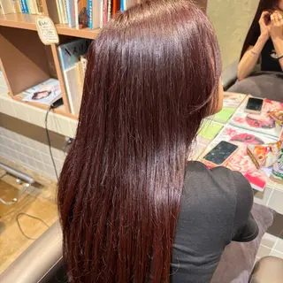 ロング カラー 五反田 綾里のヘアスタイル