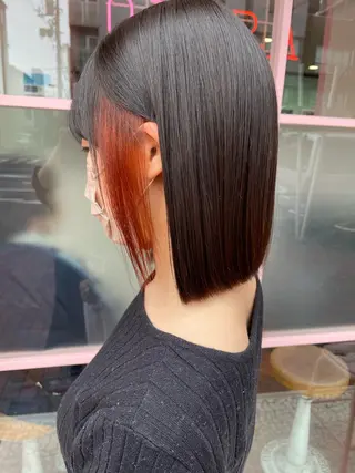 ミディアム irwi所属・Ebihara Satomiのヘアスタイル