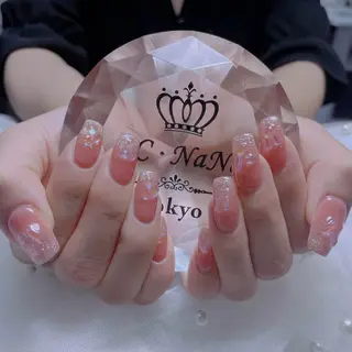 ネイル 💎CC・NaNa 韓国風ネイル🌙Cのネイルデザイン
