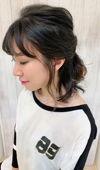 ヘアアレンジ 石沢 知康のヘアスタイル