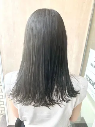 ミディアム カラー 塩谷黎✨ブリーチ無W カラーメンズパーマ✨のヘアスタイル