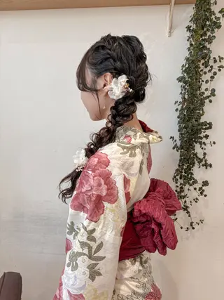 ヘアアレンジ 似合わせカット ▫️ｲﾁｶ🌻のヘアスタイル